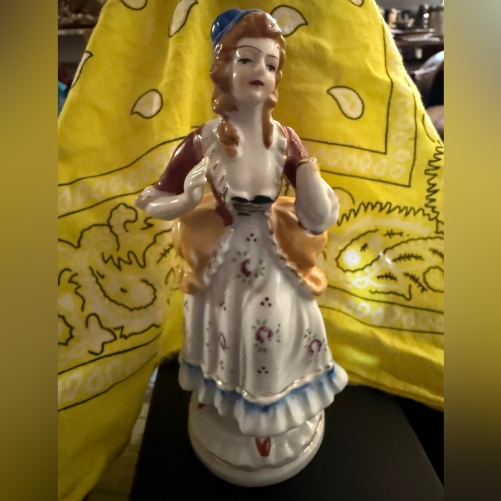 Made in Occupied Japan" between 1947- 1952 porcelain figure